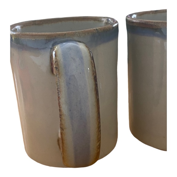 Vintage Ceramic pottery mugs, set of 2, by famous artist Ken Edwards - Picture 6 of 12